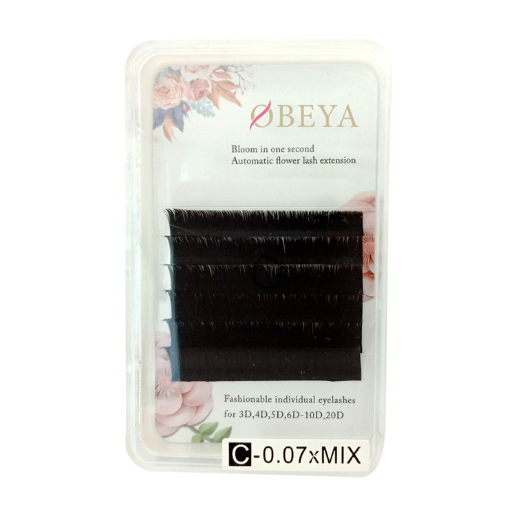 Blooming Volume Eyelash Fashionable Individual C Curl 0.07 mix Y23